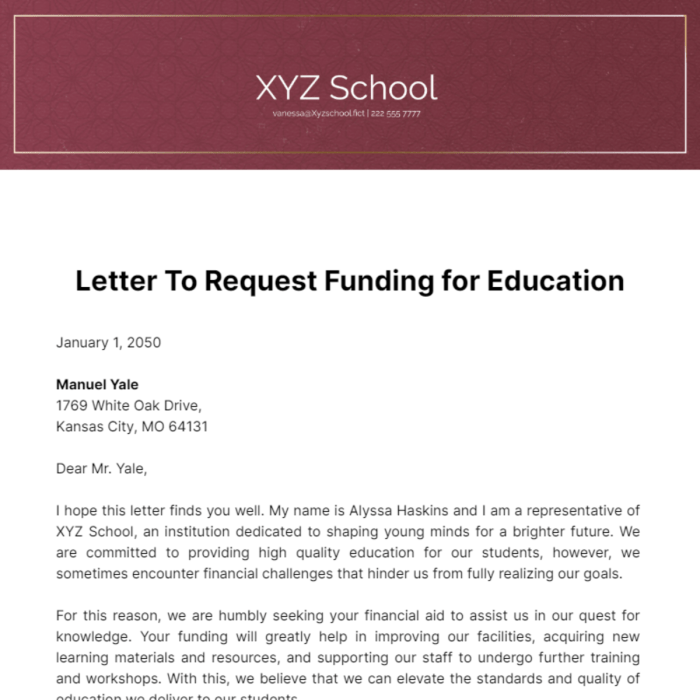 Funding requesting Funding requesting