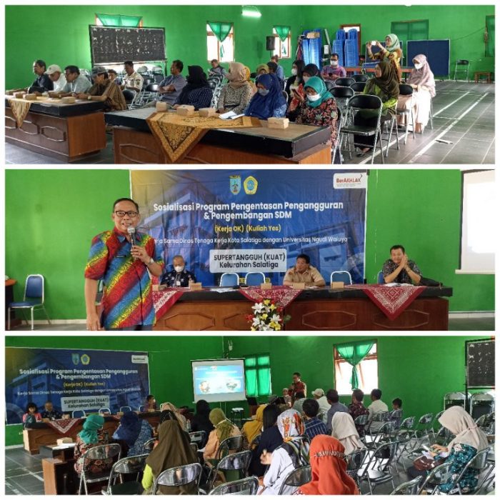 Salatiga pembangunan terhambat yang pemkot lanjutkan kota republika wali depan kiri sarasehan yuliyanto menghadiri Lowongan Kerja Salatiga 2025