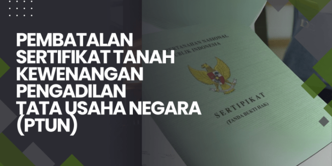 Contoh Gugatan Ptun Tentang Pembatalan Sertifikat Tanah Pdf