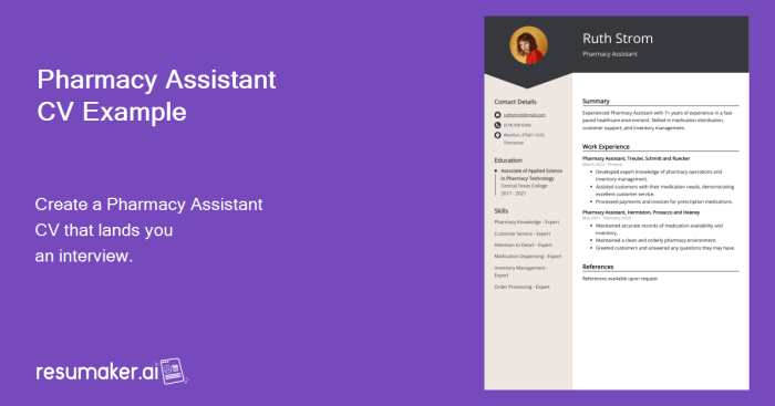 Contoh Cv Asisten Apoteker