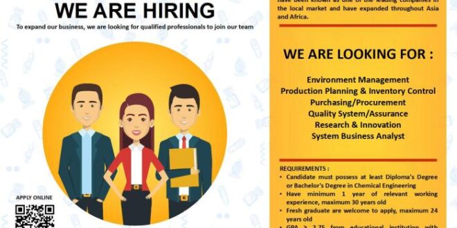 Persyaratan Lamaran Kerja 2022 2025