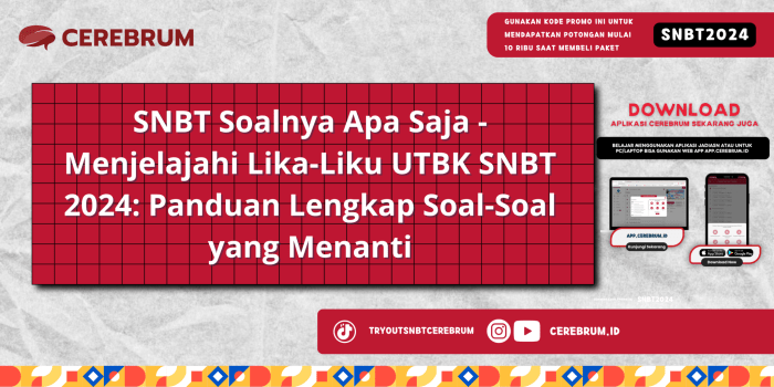 Soal Soal Snbt 2025