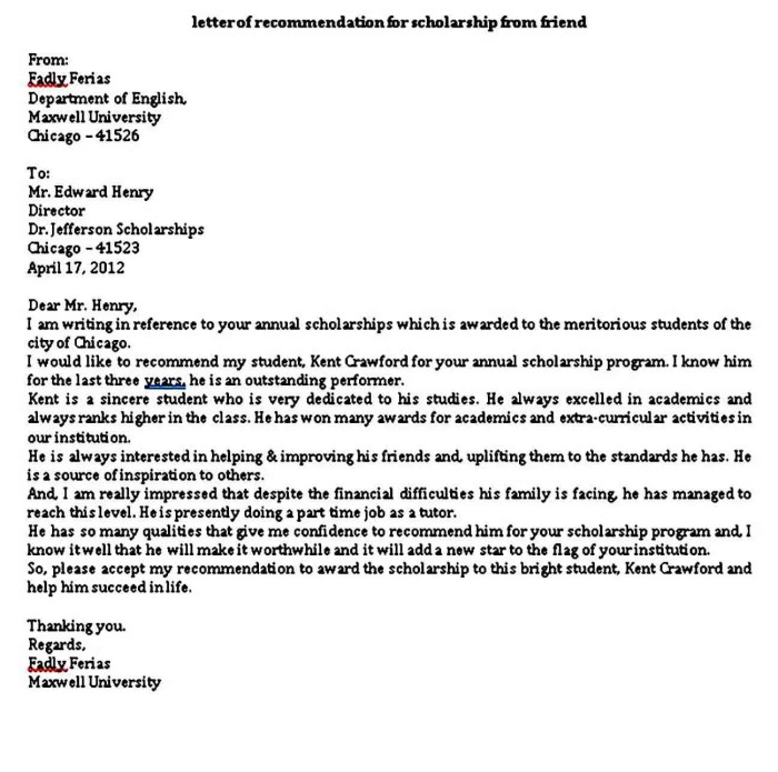 Scholarship letter college application sample allbusinesstemplates Contoh Surat Permohonan Beasiswa Kuliah