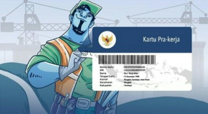 Daftar Kartu Pra Kerja Online 2020 2025
