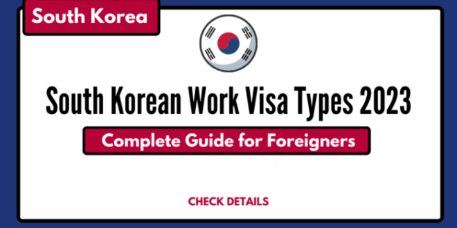 Syarat Kerja Di Korea 2025