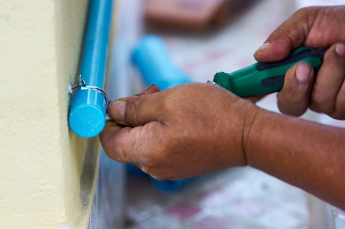 Contoh Tempat Cuci Tangan Di Sekolah