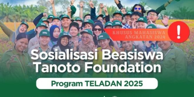 Tanoto Foundation Beasiswa 2025