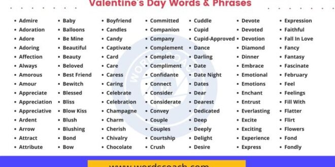 Kata Kata Untuk Hari Valentine Day 2025