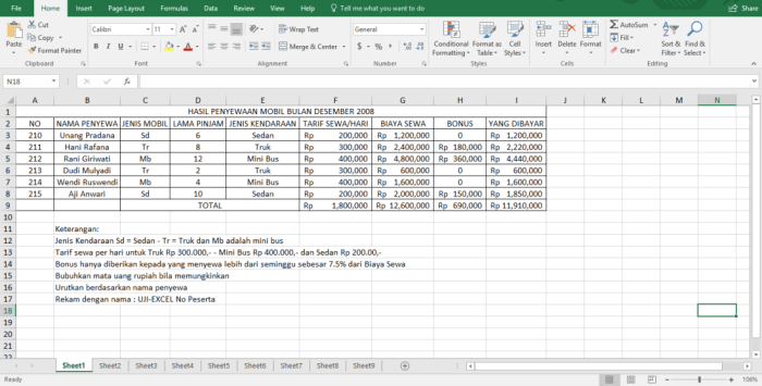 Contoh Soal Excel Vlookup Dan Hlookup Dan Jawabannya Pdf