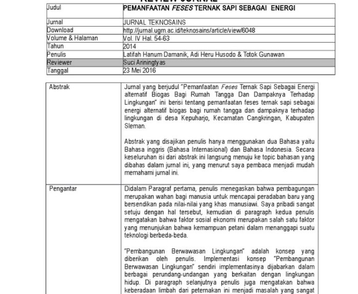 Contoh Review Buku Aih