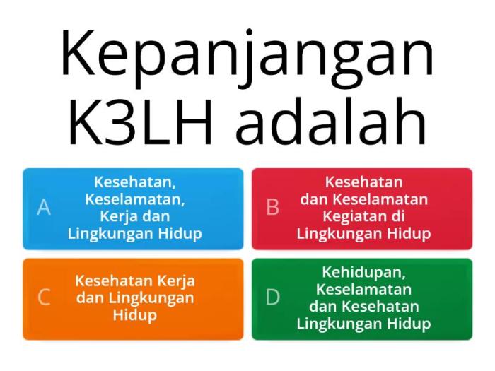 Contoh Soal Essay K3lh Beserta Jawabannya
