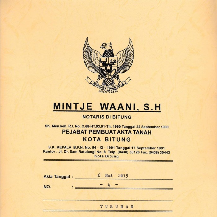 Contoh Akta Pendirian Pt Pdf