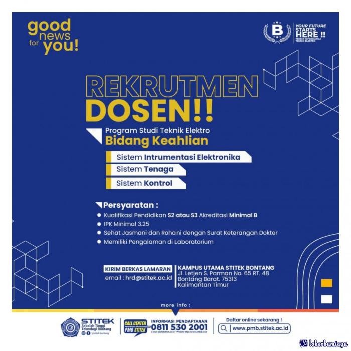 Lowongan Kerja Bontang 2025