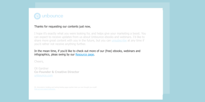 Contoh Email Penawaran Produk