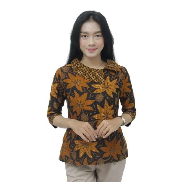 Model Batik Kerja 2025