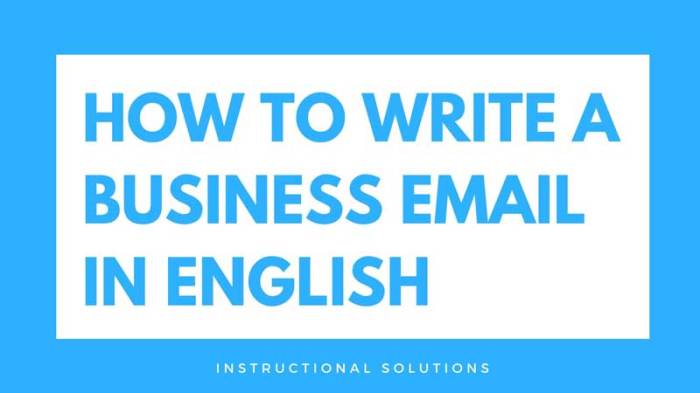Contoh Email Dalam Bahasa Inggris