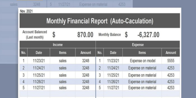 Financial report statement cooperative income cebu balance