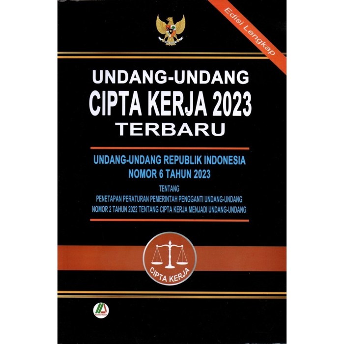 Tabel Pesangon Uu Cipta Kerja 2025