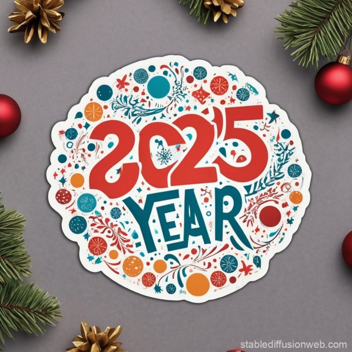 Stiker Natal 2025