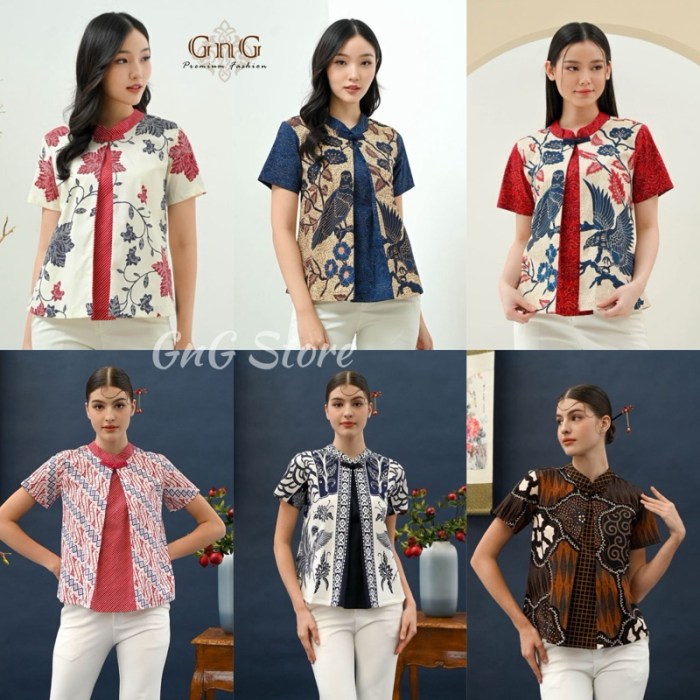 Model Batik Kerja Wanita 2025