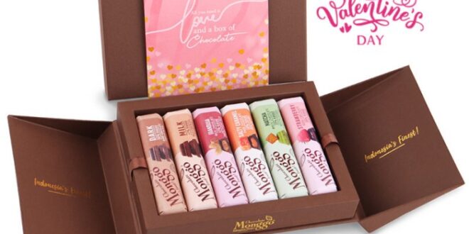 Buket Bunga Dan Coklat Valentine 2025