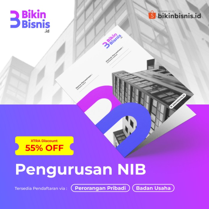 Contoh Nib Perusahaan