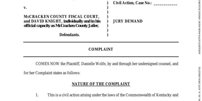 Lawsuit documents