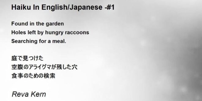 Contoh Haiku Jepang