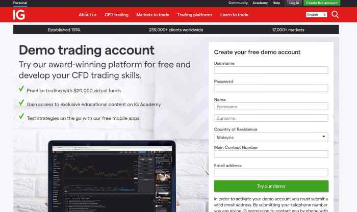 Akun Demo Trading Forex 2025