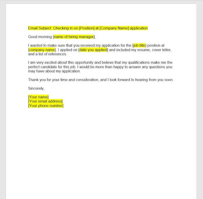 Contoh Lamaran Kerja Via Email 2025