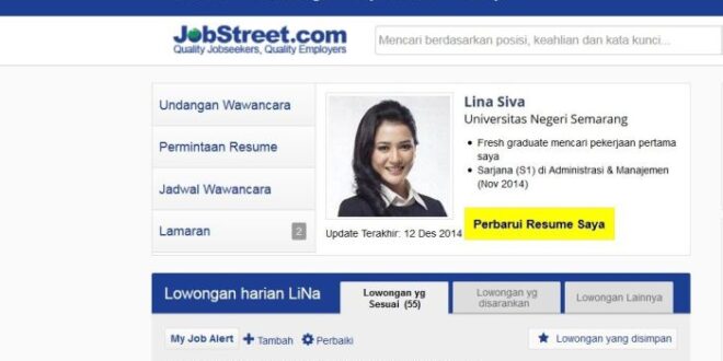 Surat Lamaran Kerja Online 2025