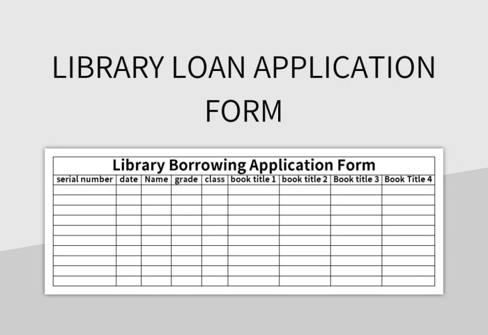 Format Peminjaman Buku Perpustakaan 2025