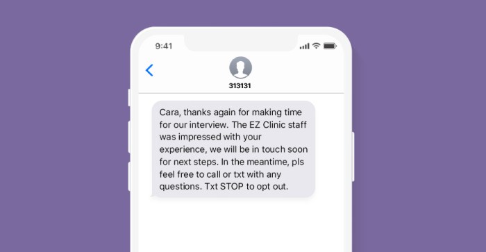 Contoh Sms Panggilan Interview Kerja