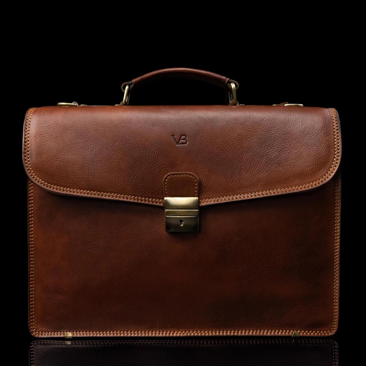 Laptop men bags leather lucrin Tas Kerja Pria 2025