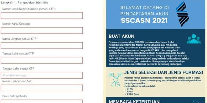 Sscasn.Bkn.Go.Id 2025 Daftar
