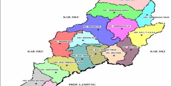 Selatan kabupaten ulu ogan komering sumatra