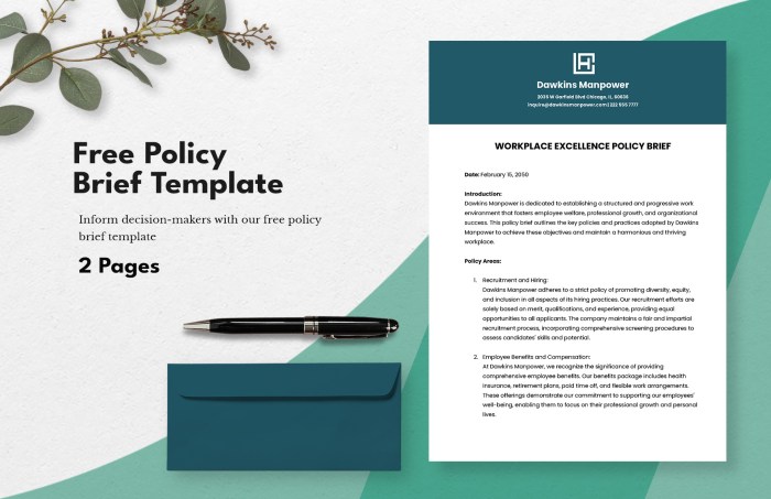 Contoh Policy Brief Kebijakan Publik