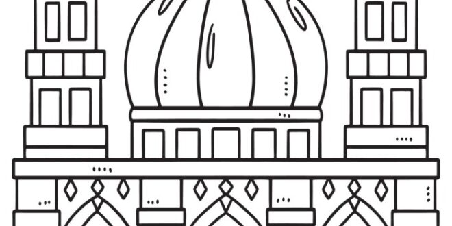 Contoh Kombinasi Warna Cat Masjid