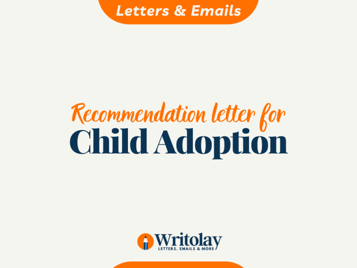 Adoption recommendation member Contoh Surat Pernyataan Adopsi Anak