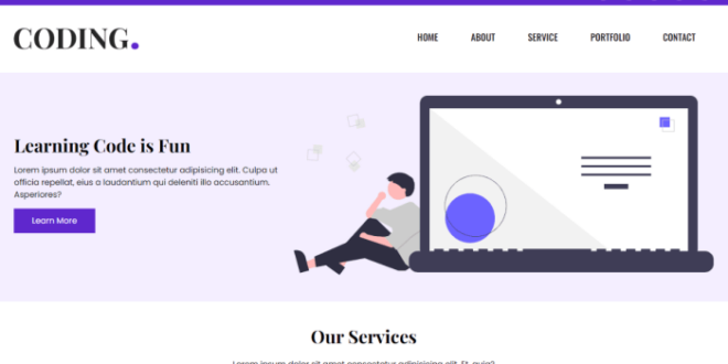 Contoh Web Html Dan Css Yang Sudah Jadi