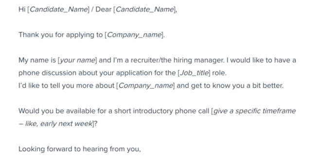Application sampletemplates williamson