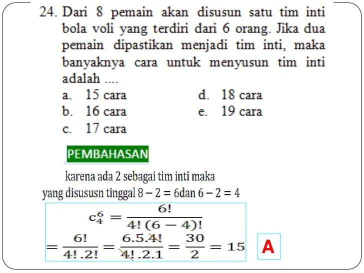 Contoh Soal Un Smk Matematika Dan Pembahasannya