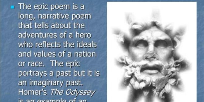 Epic hero poems