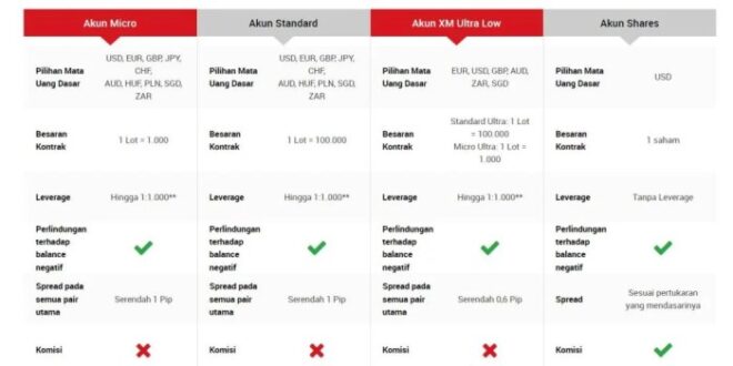 Akun Mikro Forex 2025