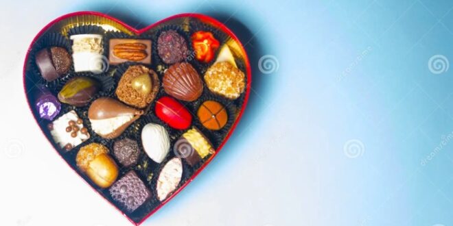 Coklat Valentine Bentuk Love 2025