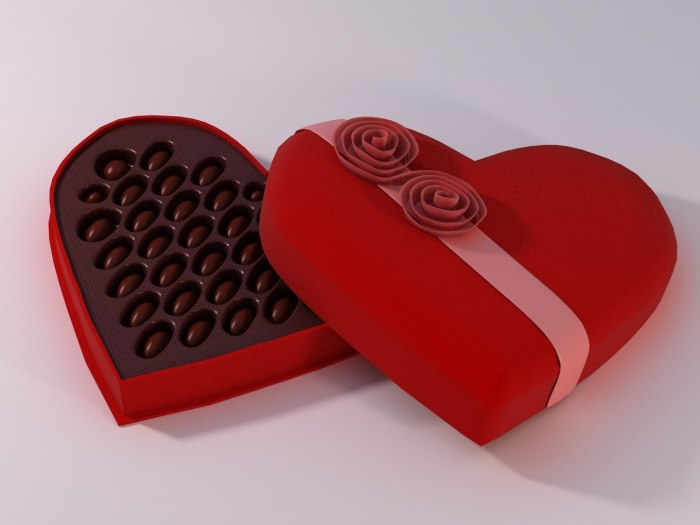 Kotak Coklat Valentine 2025