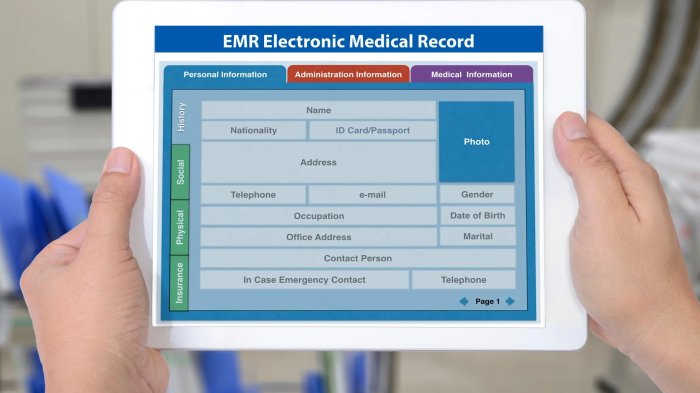Contoh Rekam Medis Elektronik