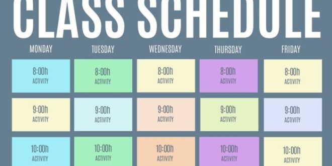 Contoh Jadwal Pelajaran Kelas 3 Sd Kurikulum 2013